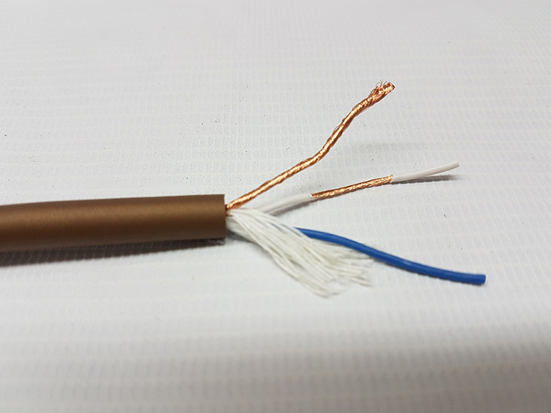Quantum Microphone Cable Golden brown Quantum / Milec Electronics